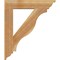 Ekena Millwork Funston Traditional Rough Sawn Bracket, Western Red Cedar, 4"W x 24"D x 28"H BKT04X24X28FST01RWR - alternate 2
